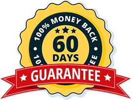 The seller's sixty-day money-back guarantee seal